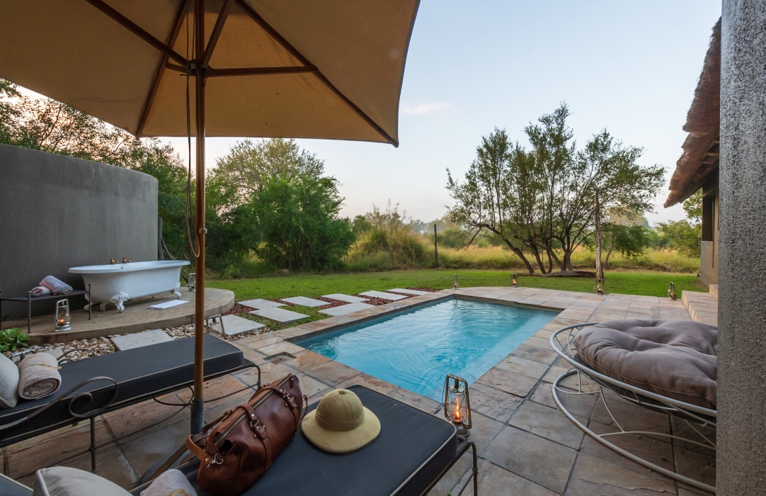 The Ivory Presidential Suite private plunge pool for enjoyment. The Ivory Presidential Suite private plunge pool for enjoyment.