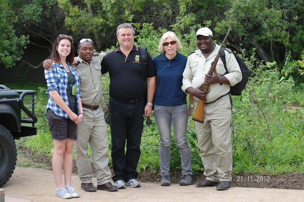guests on safari at Sabi Sabi