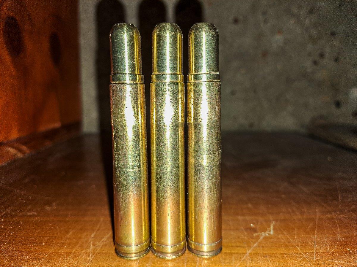 We shoot a 500-grain bullet, also usually being a monolithic solid and travelling on average 2100 feet per second. We shoot a 500-grain bullet, also usually being a monolithic solid and travelling on average 2100 feet per second.