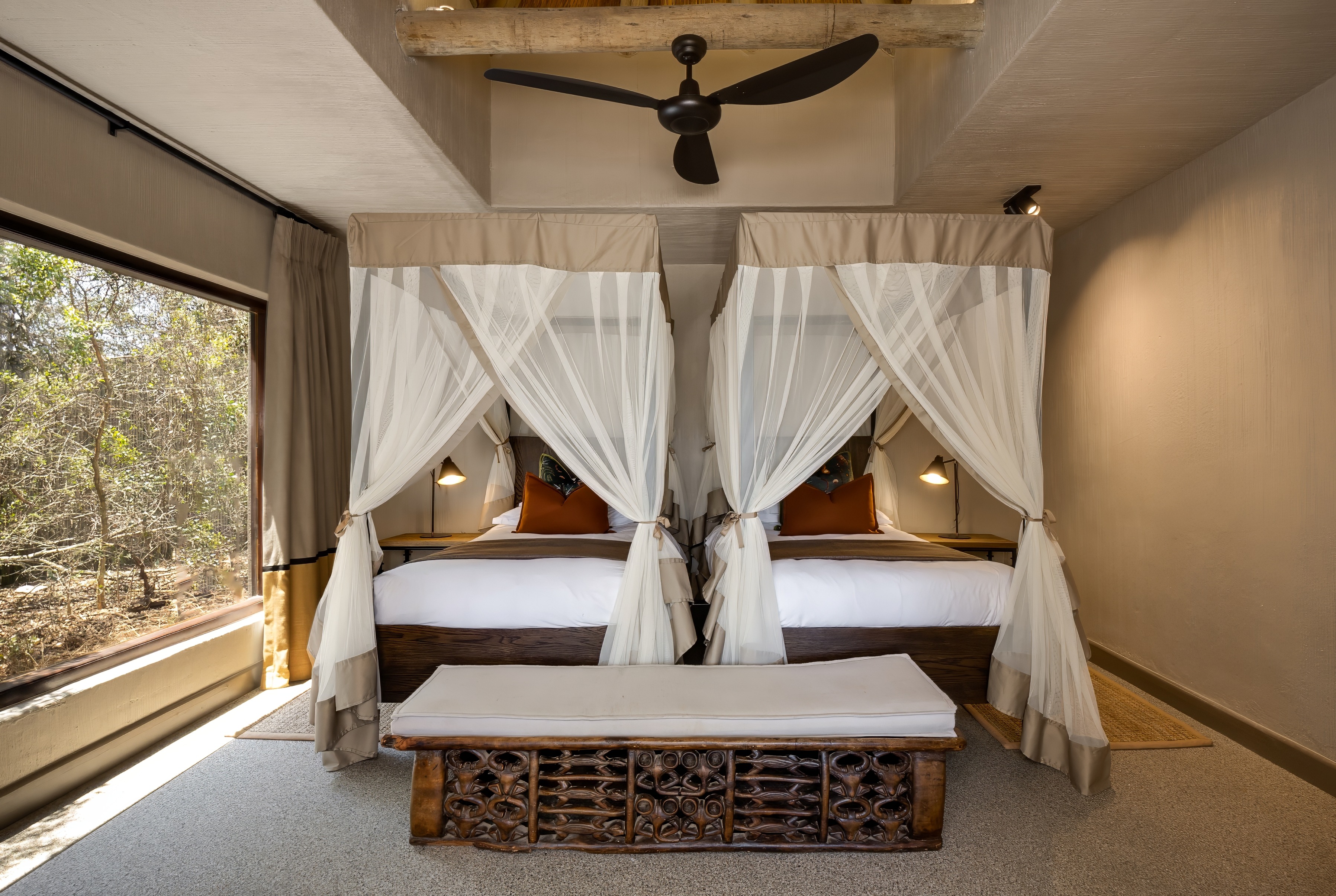 Sabi Sabi Mandleve Suite Bush Lodge Twin Beds Sabi Sabi Mandleve Suite Bush Lodge Twin Beds