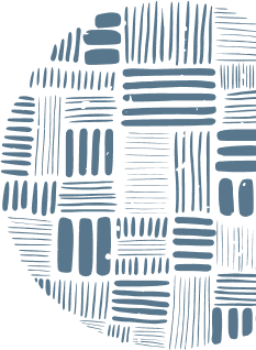 WeavePatternCircleRightCutBlue