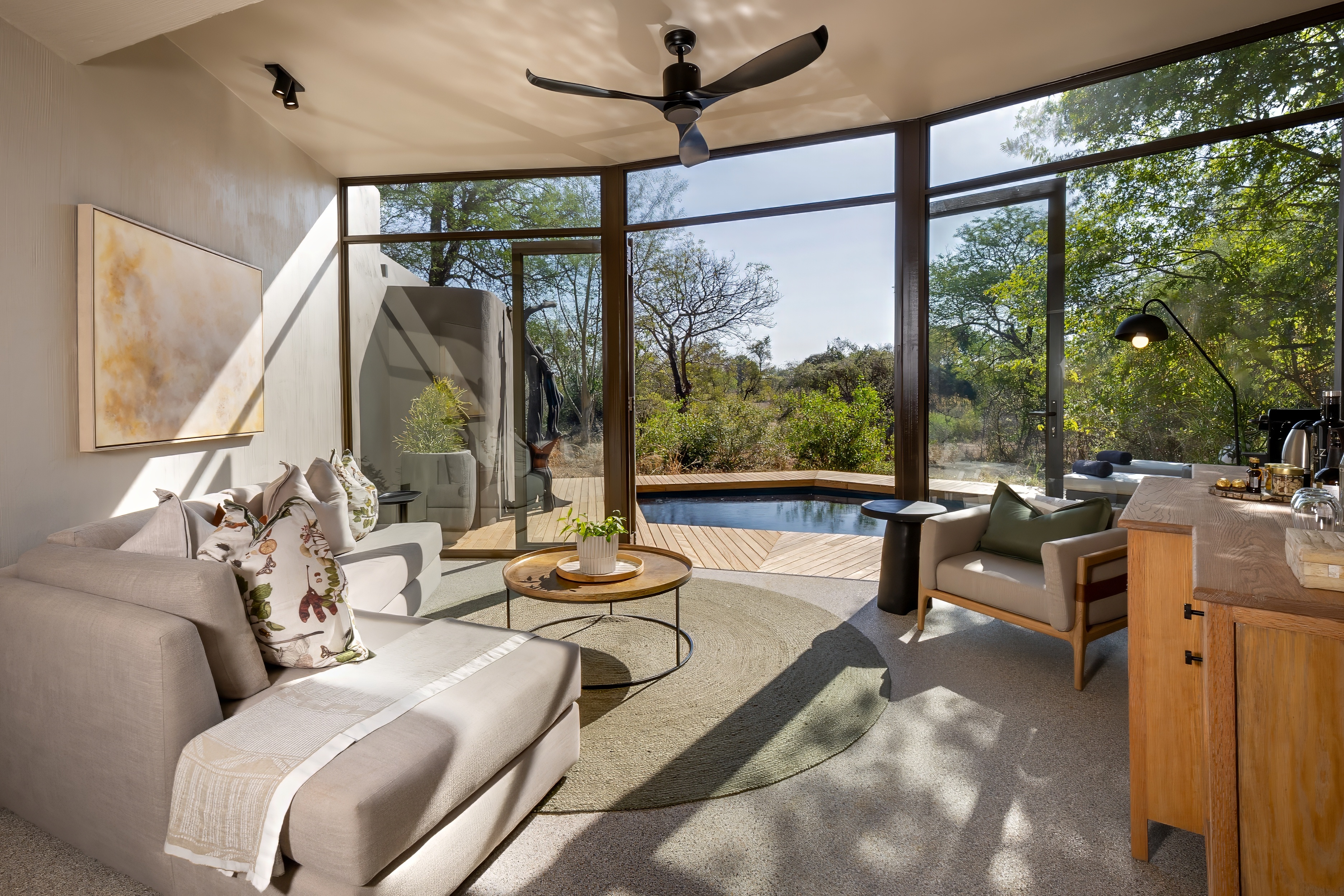 Sabi Sabi Mandleve Suite Bush Lodge Lounge Sabi Sabi Mandleve Suite Bush Lodge Lounge