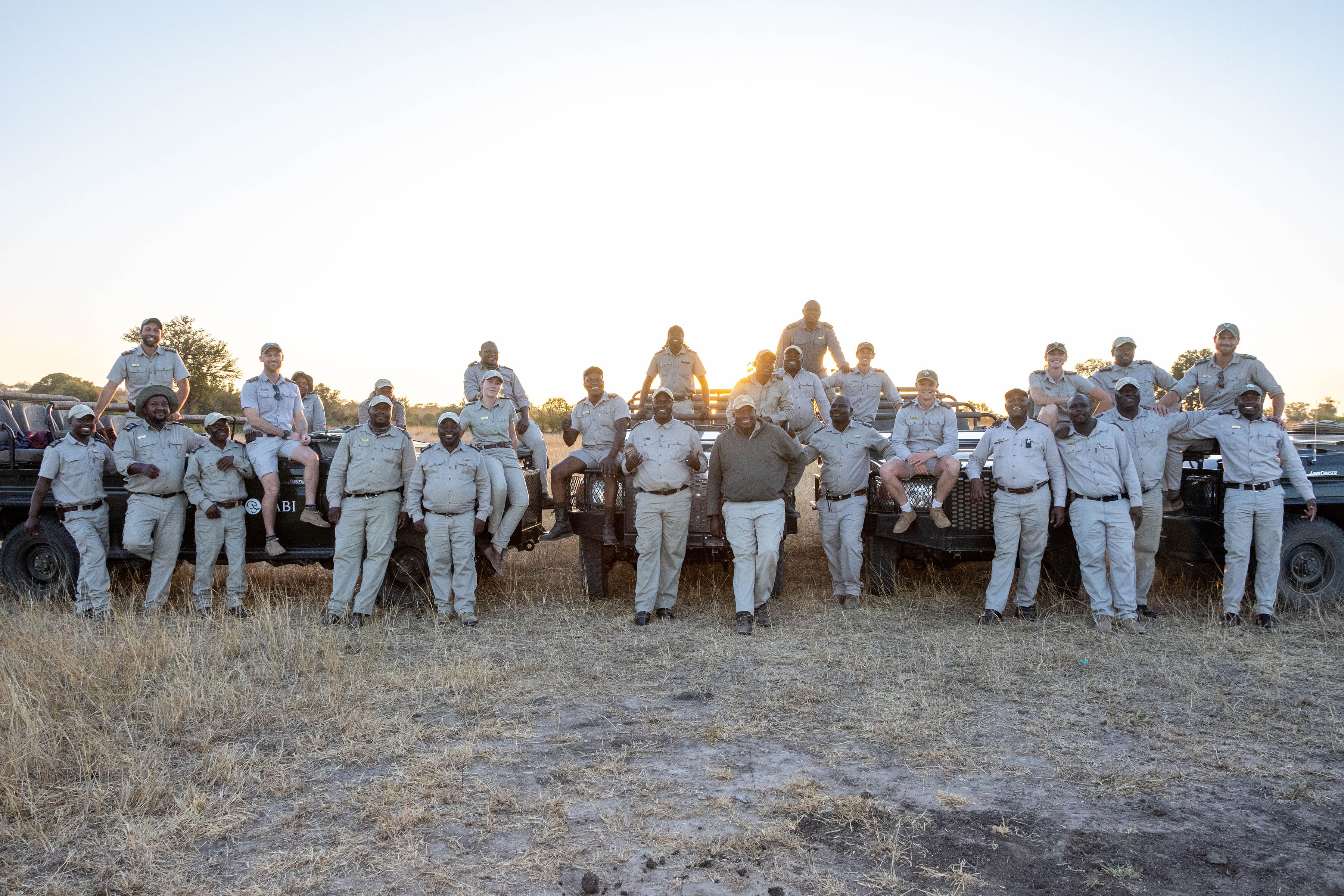 The expert trackers and rangers at Sabi Sabi. The expert trackers and rangers at Sabi Sabi.