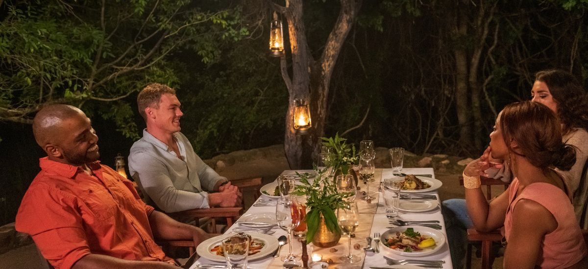 Little Bush Camp Dinner At Night Little Bush Camp Dinner At Night