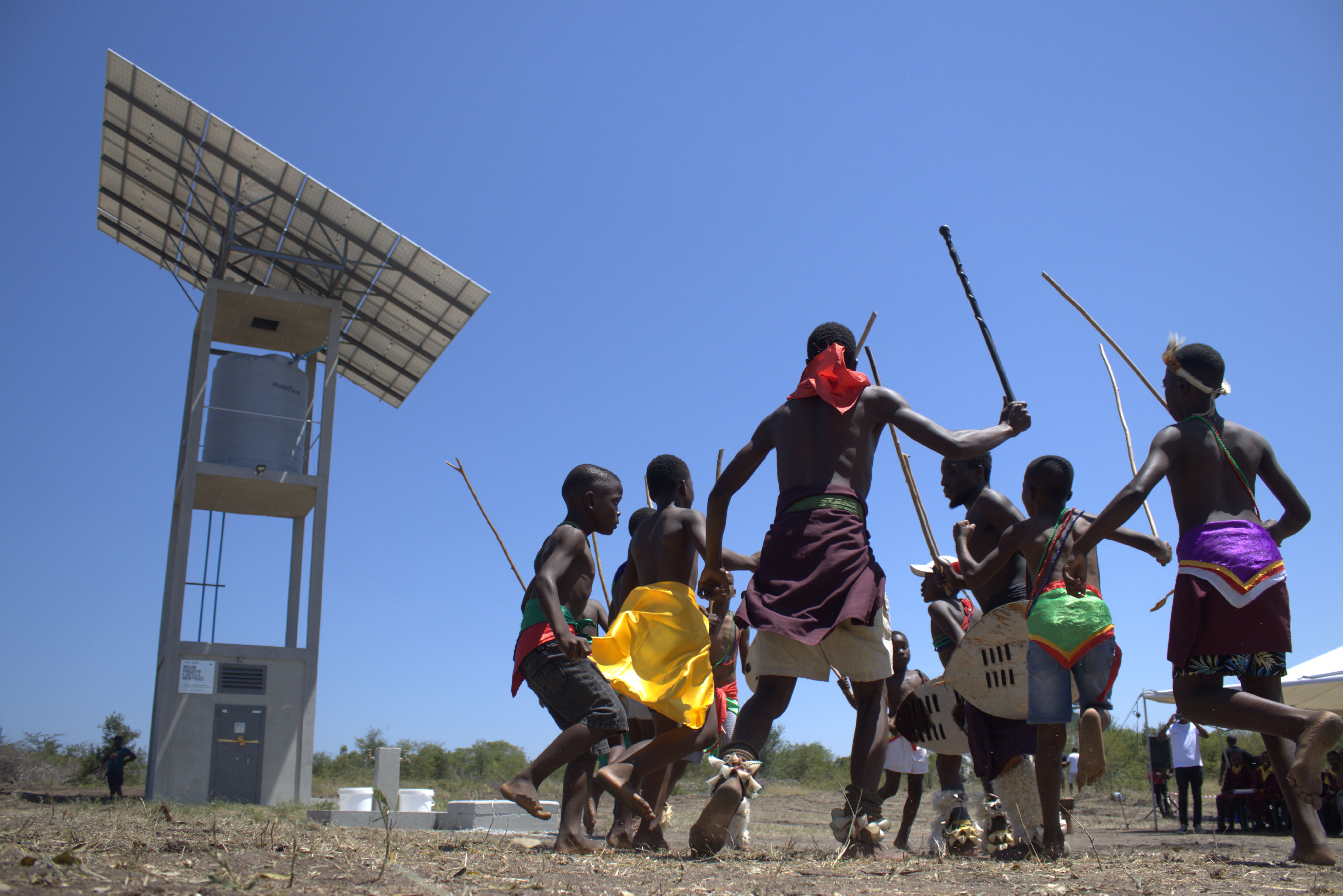 Sabi Sabi Water Tower Launch Traditional Dance Sabi Sabi Water Tower Launch Traditional Dance
