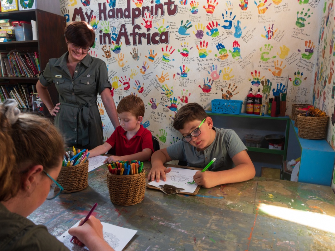 Relax, knowing the children are cared for and content at Sabi Sabi's EleFun. Relax, knowing the children are cared for and content at Sabi Sabi's EleFun.