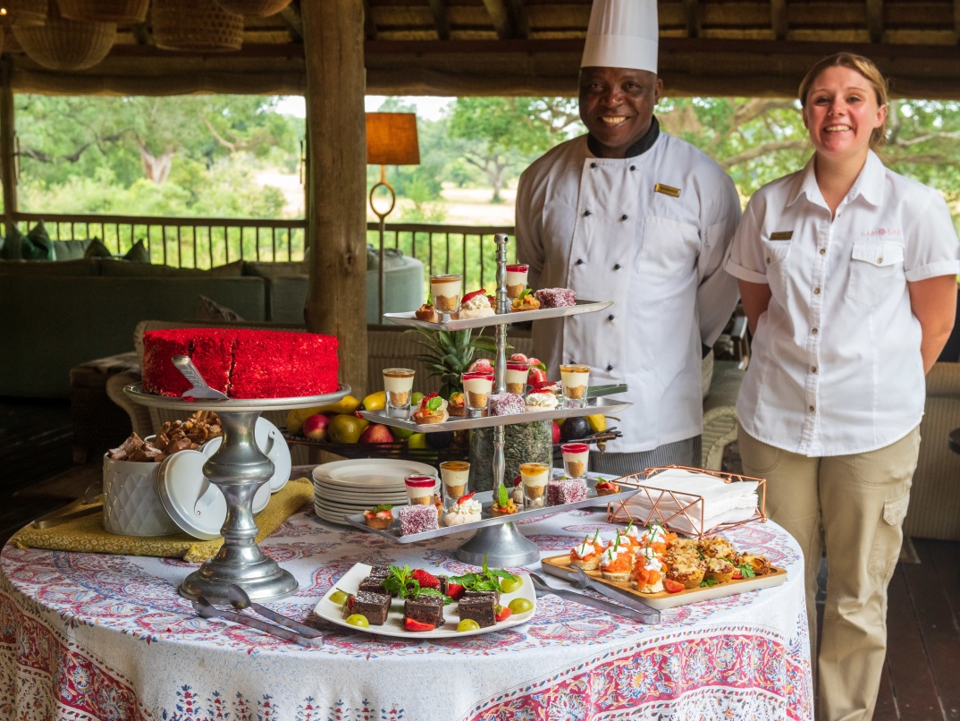 Tempting sweet creations by Sabi Sabi Bush Lodge's world-class chefs will leave you craving for more. Tempting sweet creations by Sabi Sabi Bush Lodge's world-class chefs will leave you craving for more.