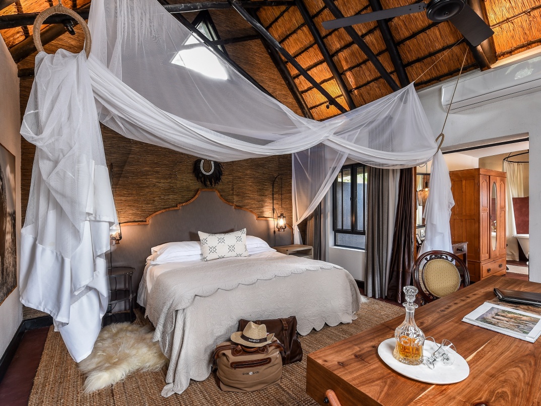 The Lourenço Marques Honeymoon Suite at Sabi Sabi. The Lourenço Marques Honeymoon Suite at Sabi Sabi.