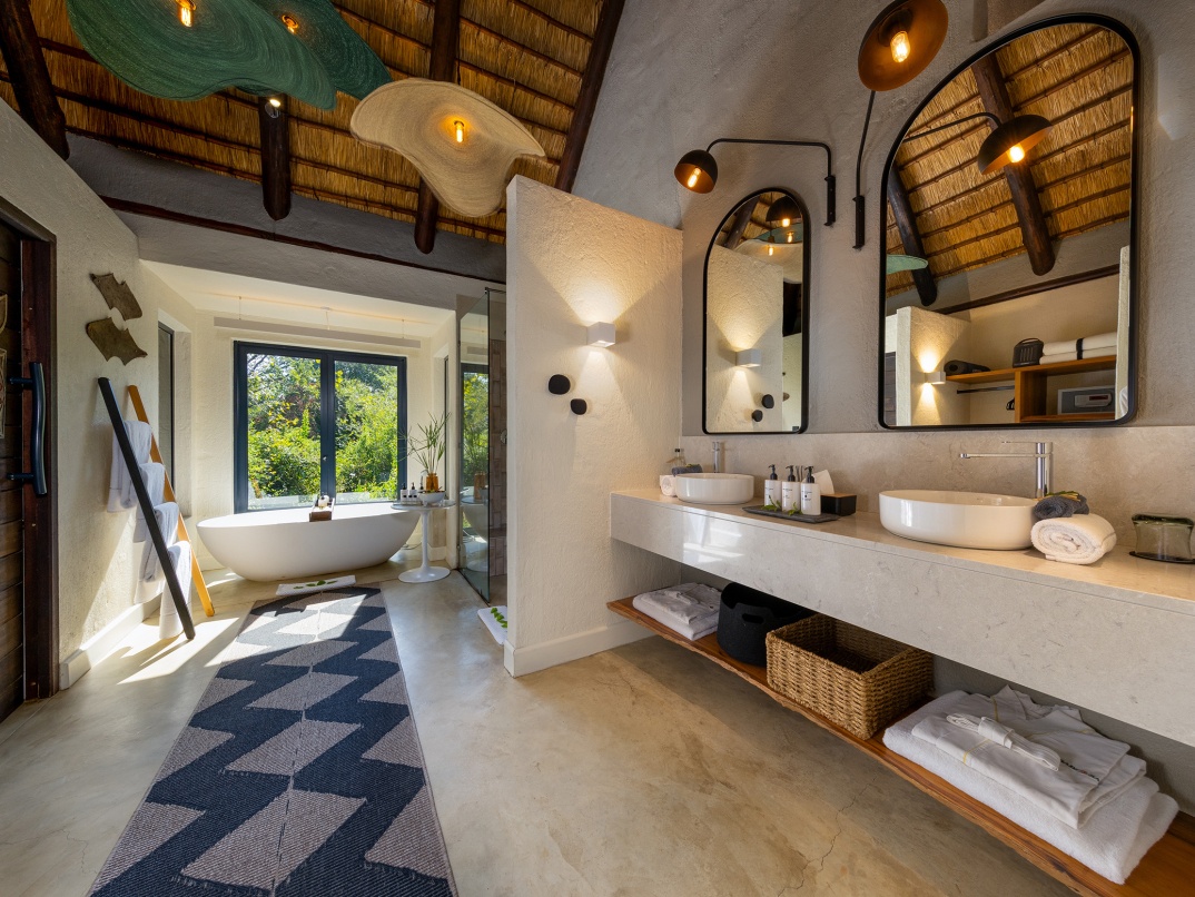 Sabi Web Little Bush Camp Room Double Vanity Bathroom Sabi Web Little Bush Camp Room Double Vanity Bathroom