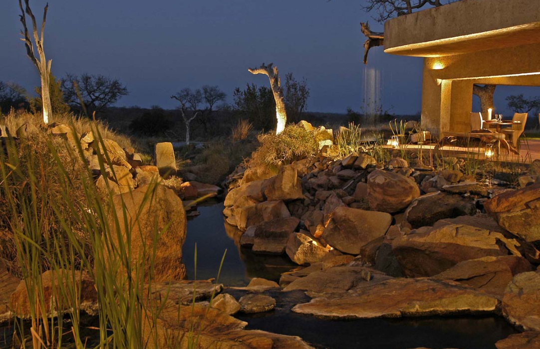 Earth Lodge Water Feature 5
