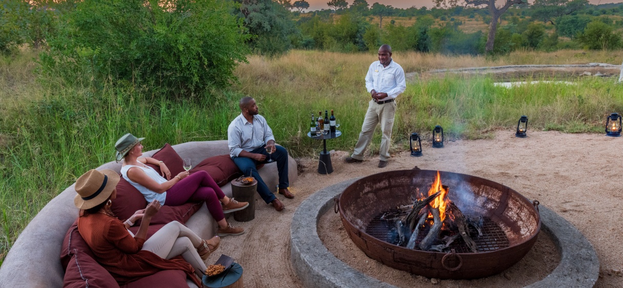 Sabi Sabi Earth Lodge Fireplace Experience Sabi Sabi Earth Lodge Fireplace Experience