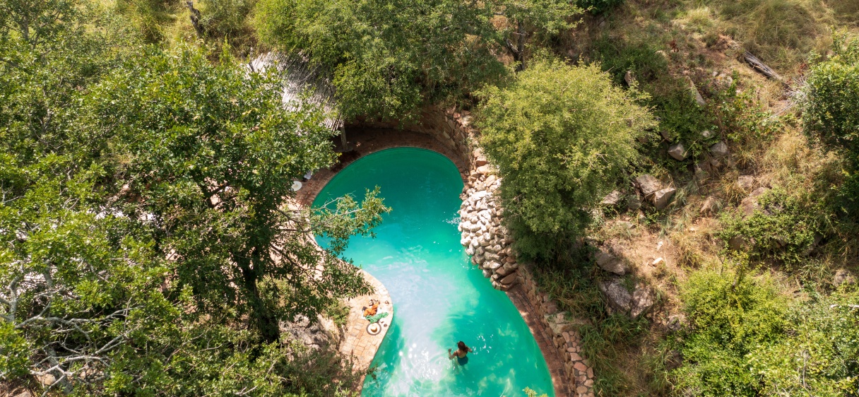Sabi Sabi Wedding Proposals Swimming Pool