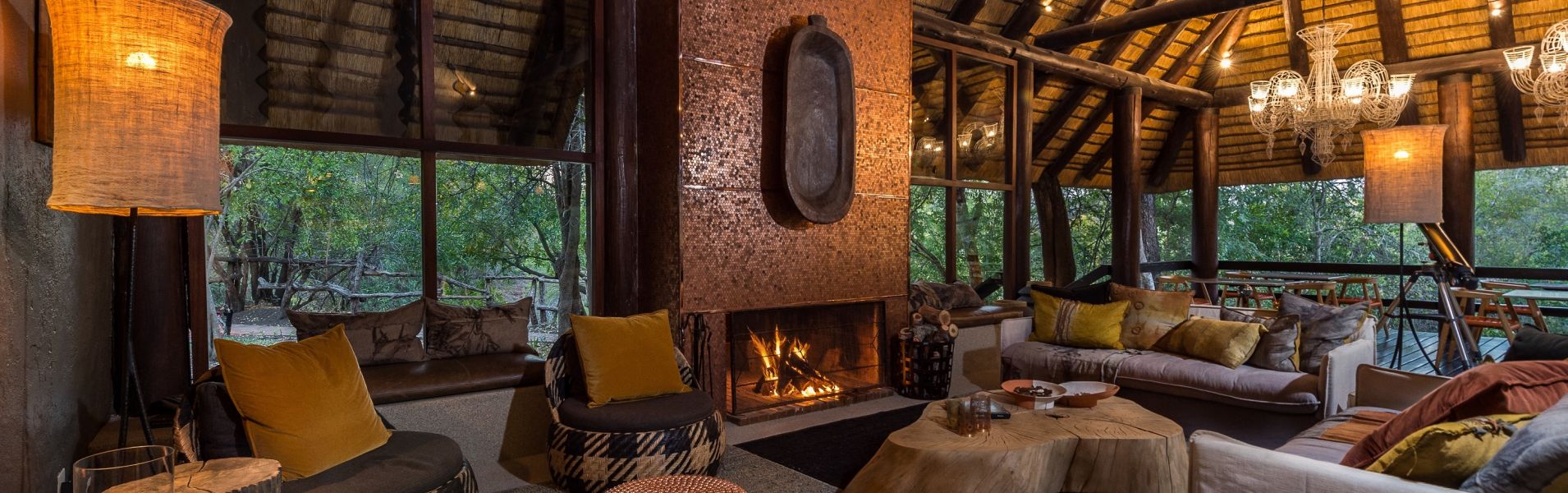 Little Bush Camp   Lounge And Dining