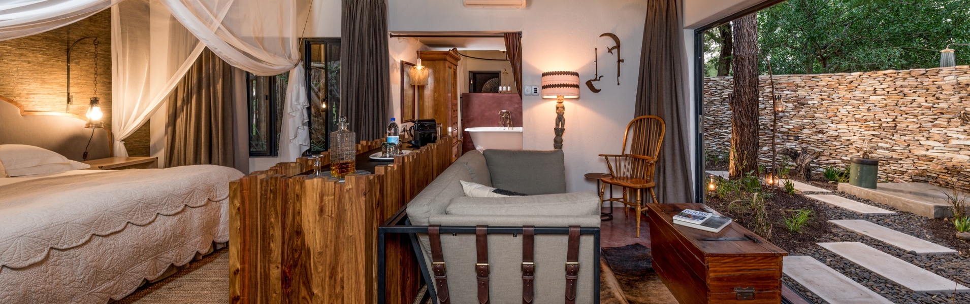 Selati Camp is created for romance, reminiscing and relaxation.