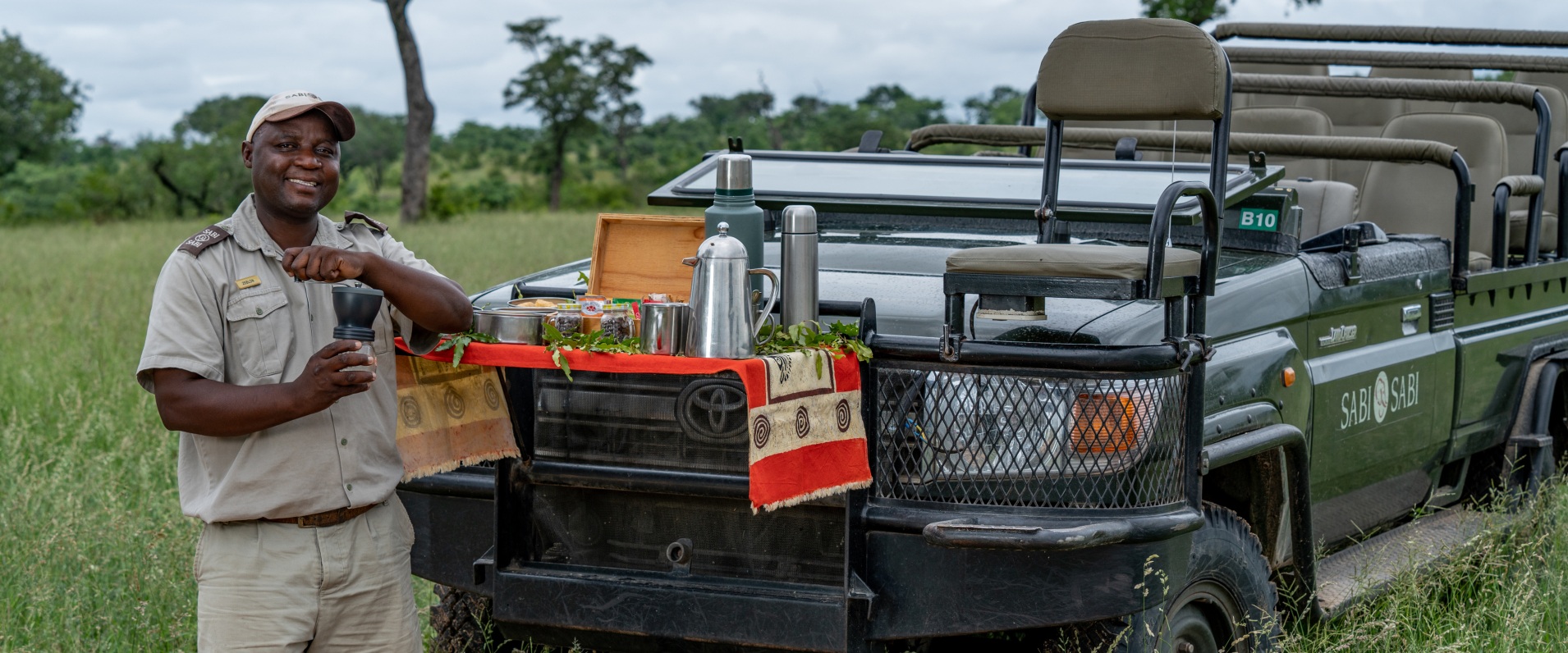 Feel safe with our experienced safari guides at Sabi Sabi.