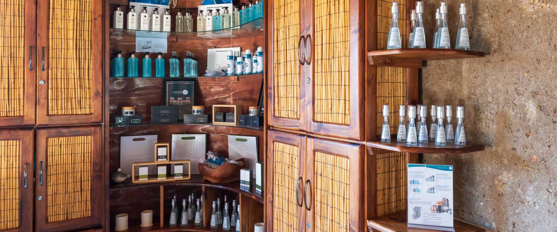 Immerse in nature's restorative power at Amani Spa, using all-natural products for mind, body, and soul.