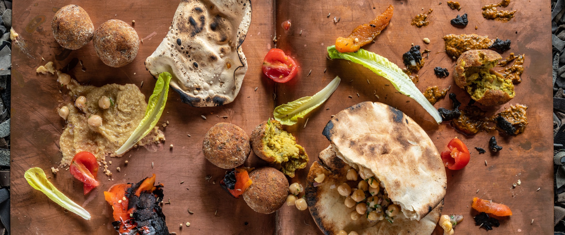 Indulge in delectable falafel, a culinary delight served at Sabi Sabi.