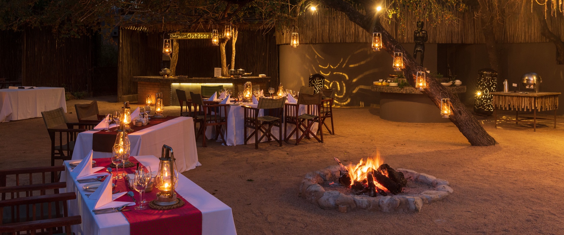 Sabi Sabi Experience Dining Boma Bush Lodge Sabi Sabi Experience Dining Boma Bush Lodge