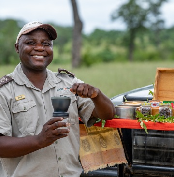 Sabi Sabi Conde Nast Traveler Readers Choice Award Team Morning Coffee
