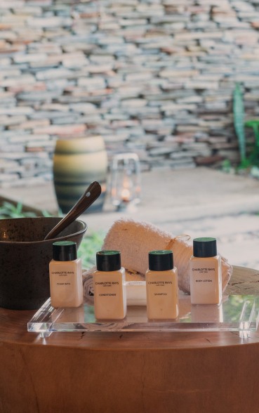 Indulge in romantic amenities at The Ivory Presidential Suite Sabi Sabi.