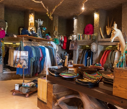 Delight in an immersive shopping experience at Earth Lodge curio boutique.