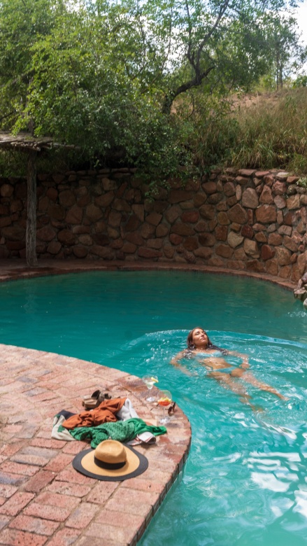 Feel enlightened and refreshed in a private Sabi Sabi pool, an oasis of calm.