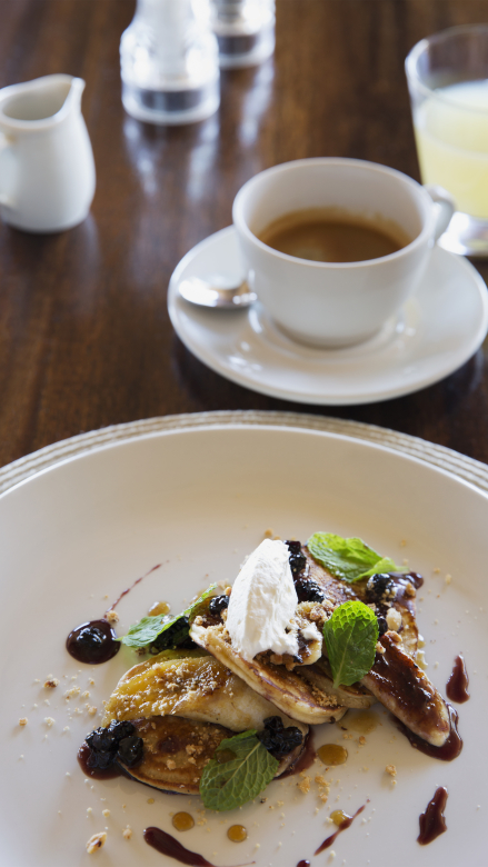 Blueberry Crumpets