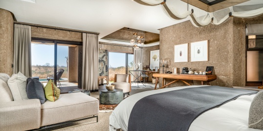Curated comfort awaits at Sabi Sabi Earth Lodge, an oasis of opulence. Curated comfort awaits at Sabi Sabi Earth Lodge, an oasis of opulence.