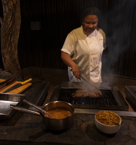 Sabi Sabi Bush Lodge Fire Grill Dining Sabi Sabi Bush Lodge Fire Grill Dining