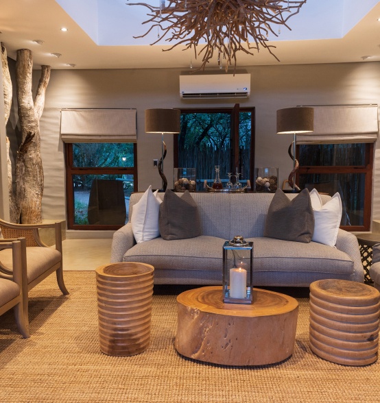 Sabi Sabi Bush Lodge Villa Lounge