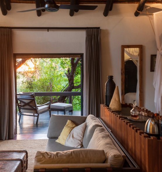 Find peace in the privacy at Selati Camp.