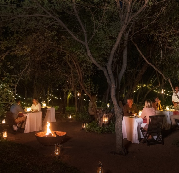 Indulge in a truly romantic dining experience at the luxurious Sabi Sabi, where every detail is thoughtfully tailored to fulfill your desires. Indulge in a truly romantic dining experience at the luxurious Sabi Sabi, where every detail is thoughtfully tailored to fulfill your desires.