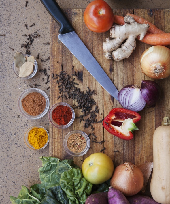 Our chefs use only the freshest ingredients when preparing food at Bush Lodge.