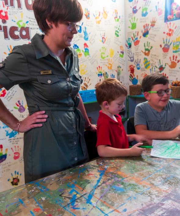 Young guests discover nature's wonders through exciting activities at EleFun. Young guests discover nature's wonders through exciting activities at EleFun.