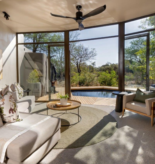 Sabi Sabi Bush Lodge Mandleve Villa Lounge Sabi Sabi Bush Lodge Mandleve Villa Lounge