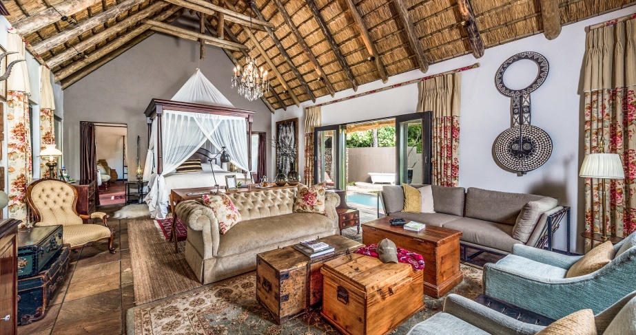 The Ivory Presidential Suite - A celebration of old-world safari glamour.