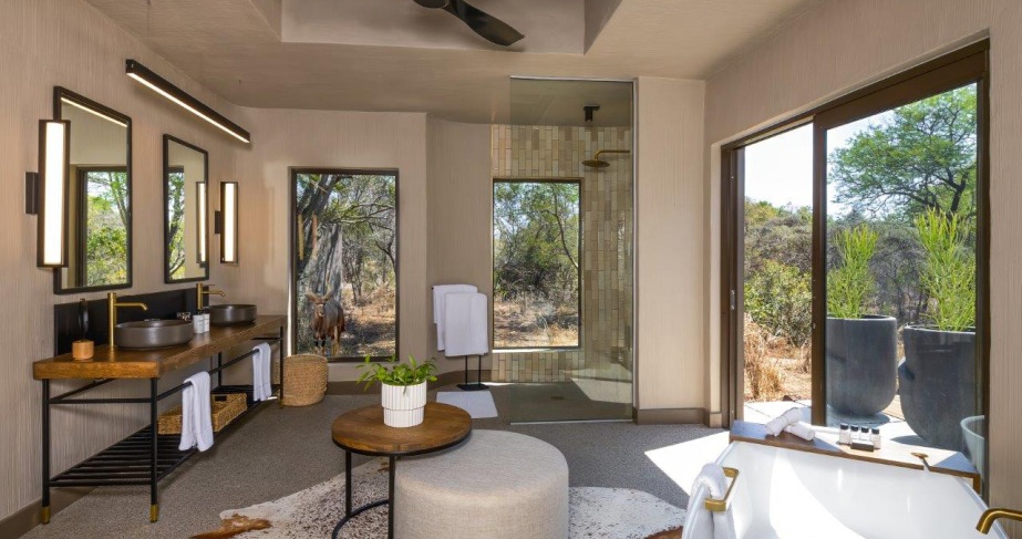 Sabi Sabi Bush Lodge Mandleve Villa Bathrrom
