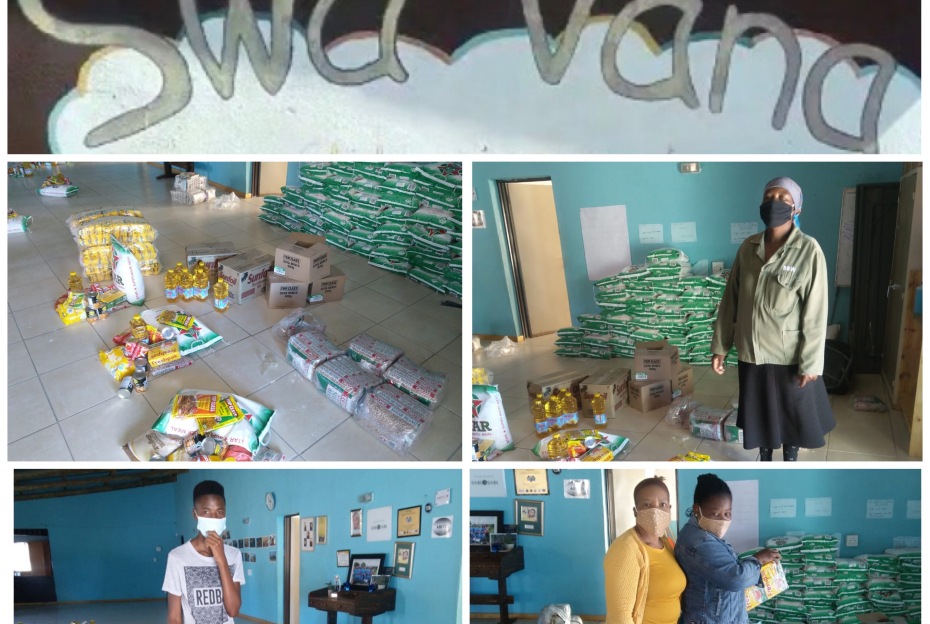 The Swa Vana Care Centre provides meals and engages the children in educational activities.