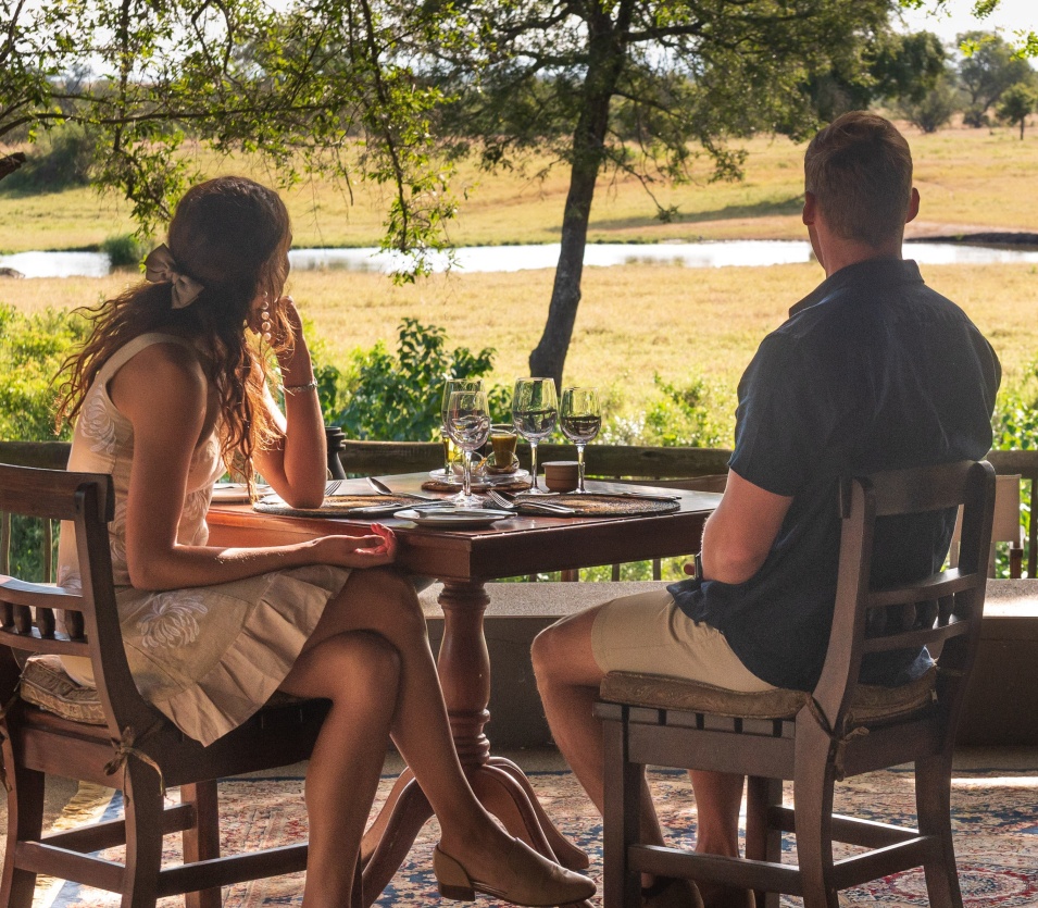 Indulge in a truly romantic dining experience at the luxurious Sabi Sabi Selati Camp. Indulge in a truly romantic dining experience at the luxurious Sabi Sabi Selati Camp.