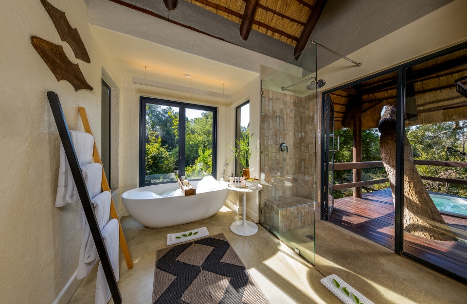 Sabi Web Little Bush Camp Bathoom Pool