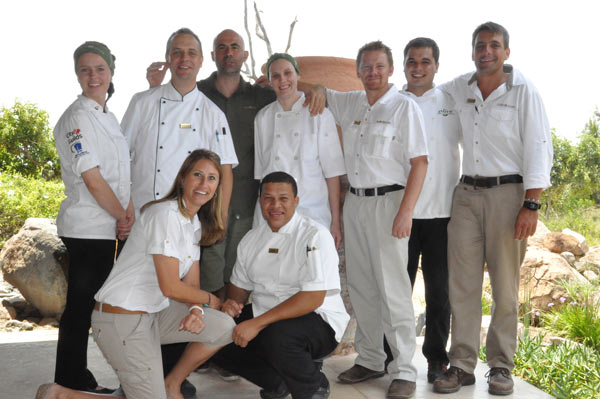 Eric And The Team At Sabi Sabi Eric And The Team At Sabi Sabi